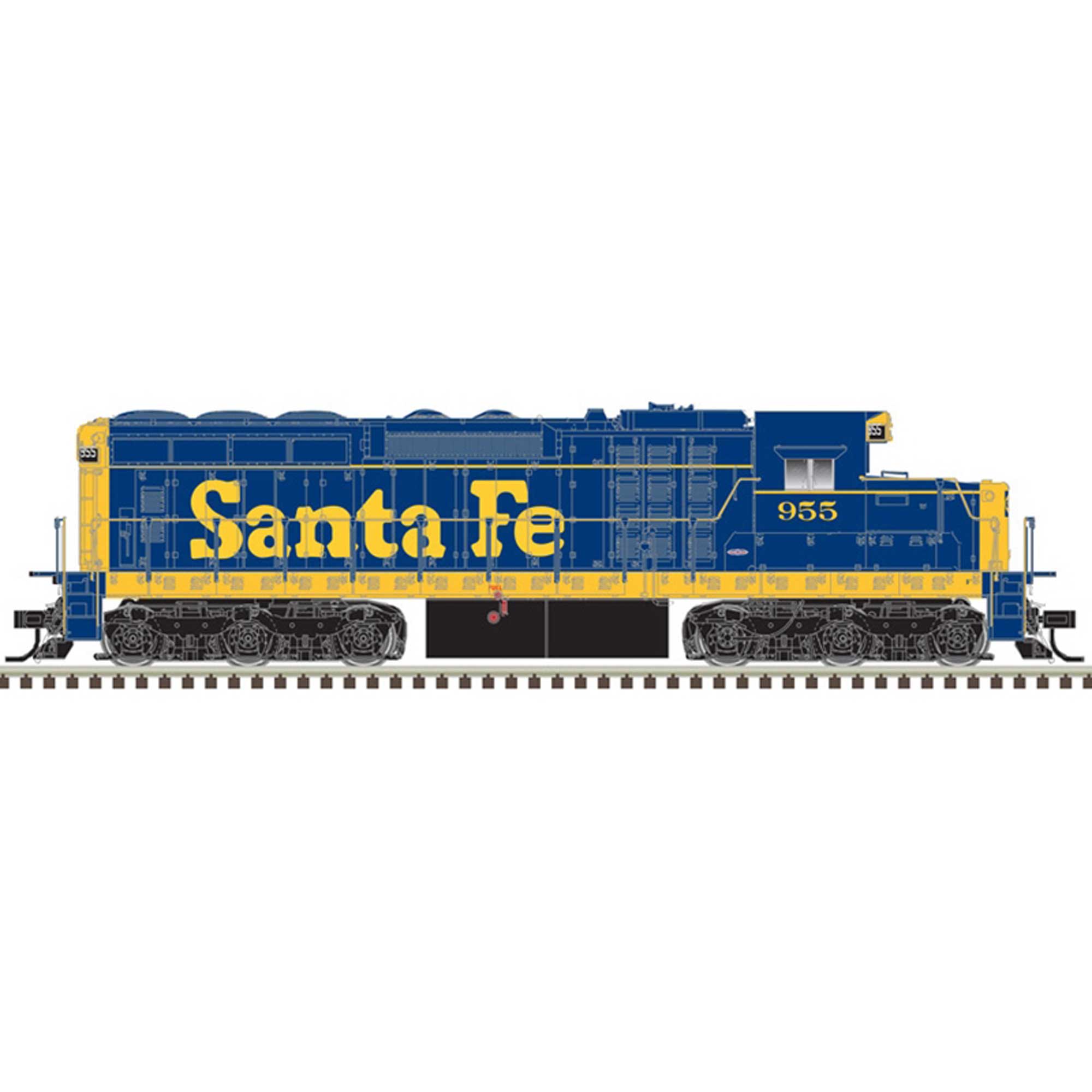 Santa Fe 976 (Yellow Blue)