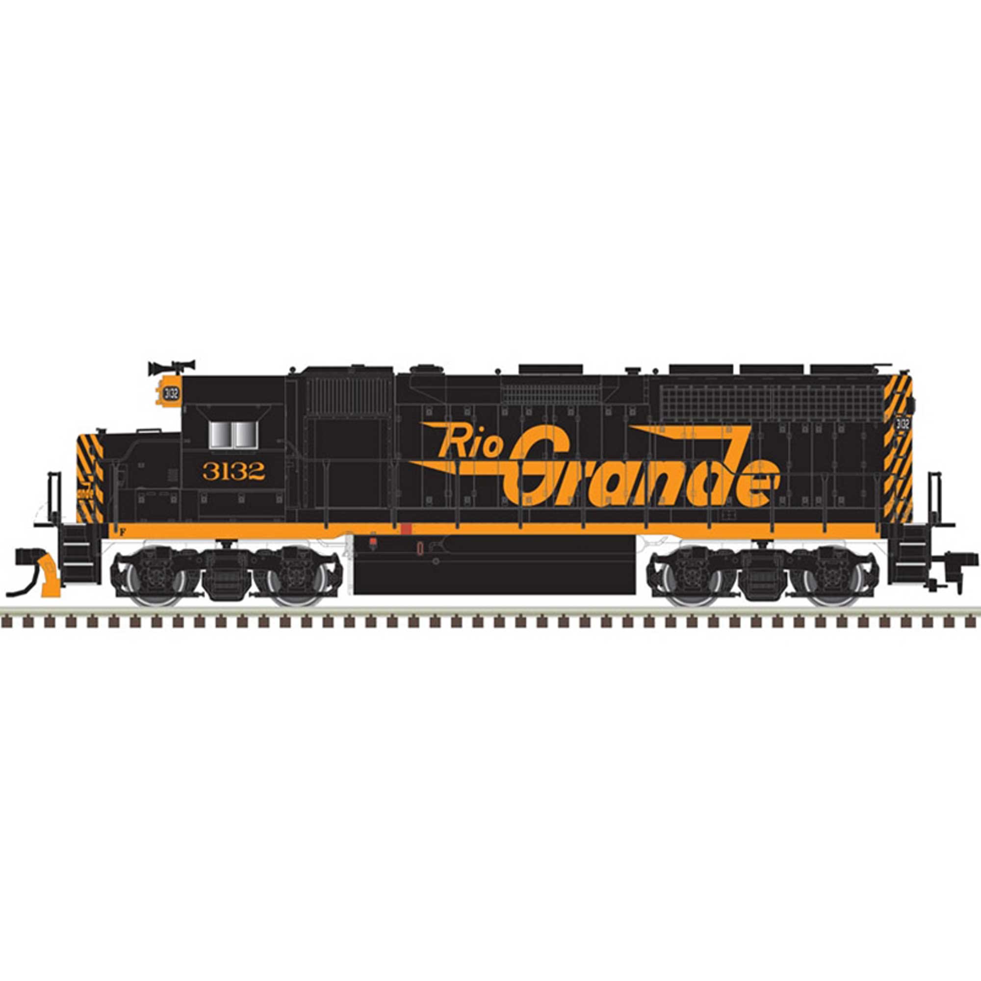 HO GP 40 Loco Rio Grande 3132