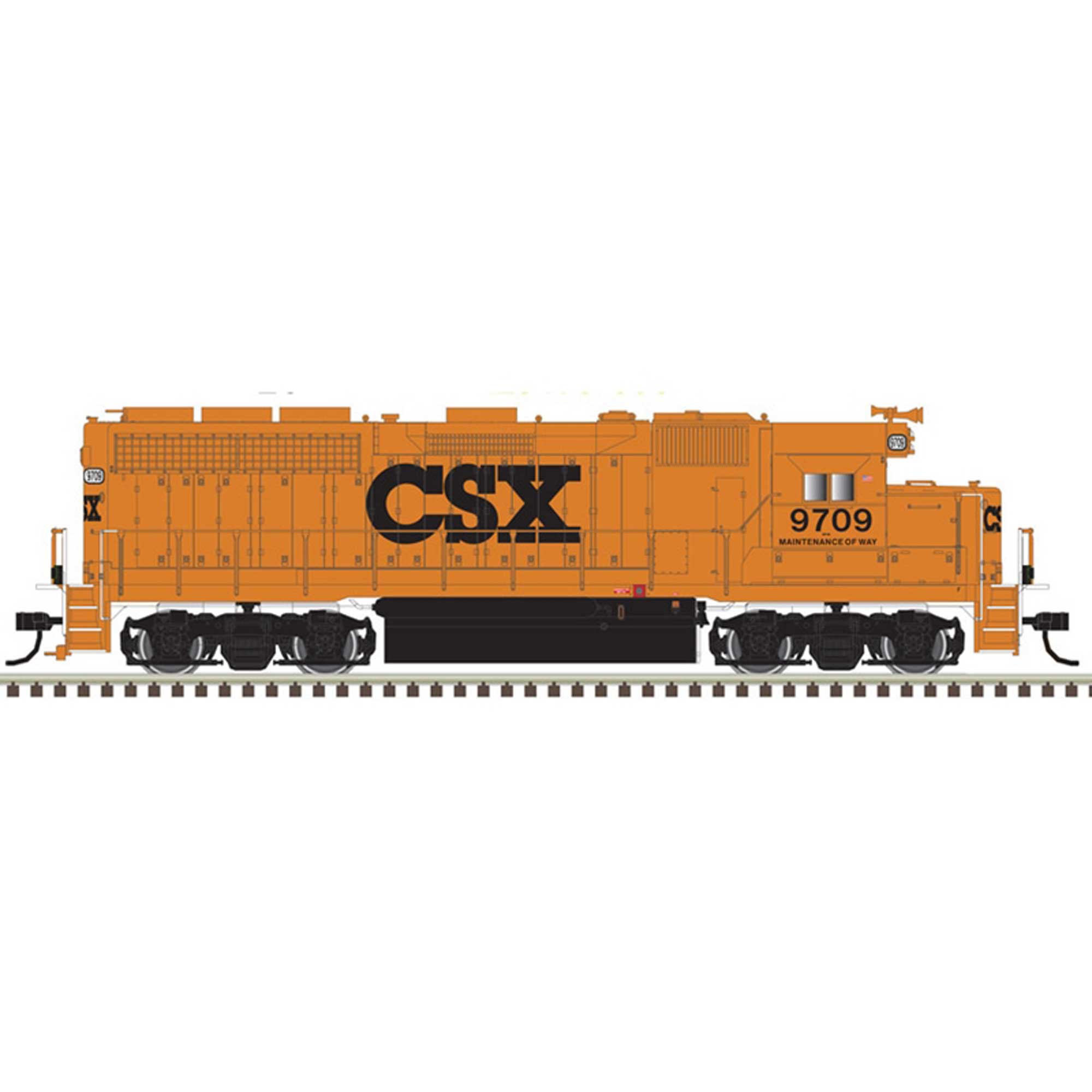 HO GP 40 Loco CSX(MOW) 9709