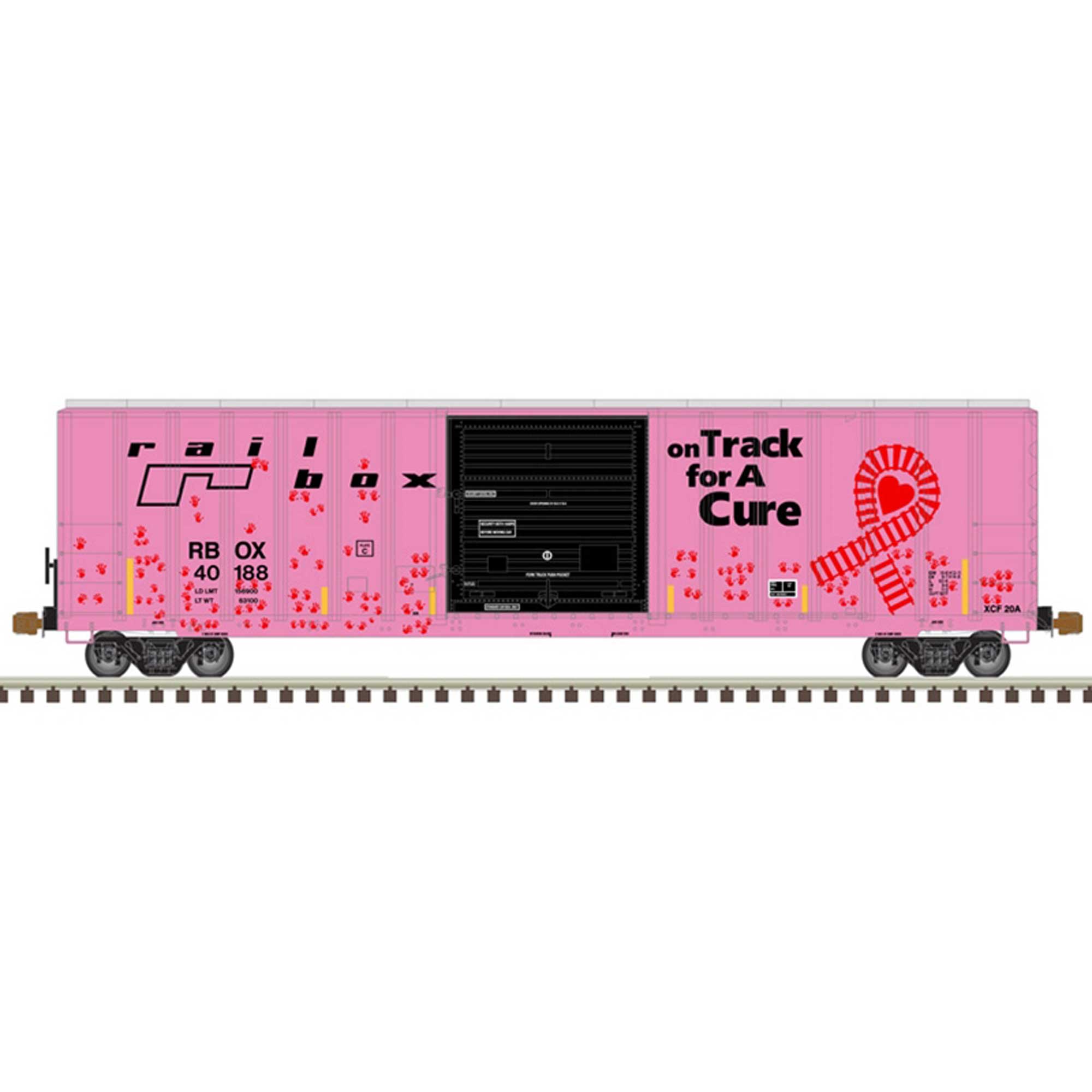 Railbox 40188 “Hand Prints” (Pink Black)