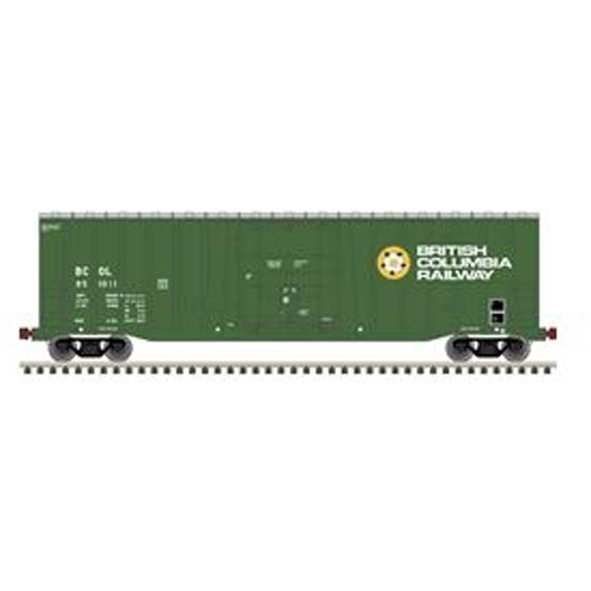 N NSC 50′ 5277 Plugdoor Boxcar BC Railway #851009