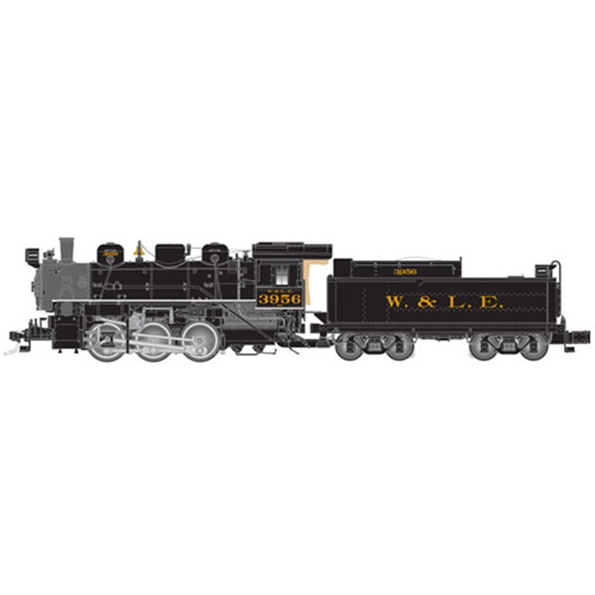 O USRA 0-6-0 with TMCC, W&LE #3956