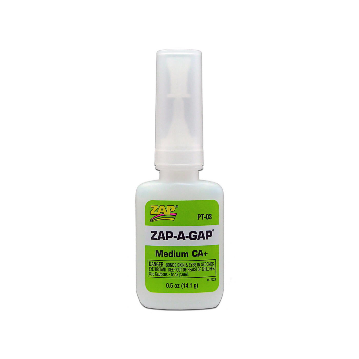 Zap-A-Gap Medium CA+ Glue, 1/2 oz