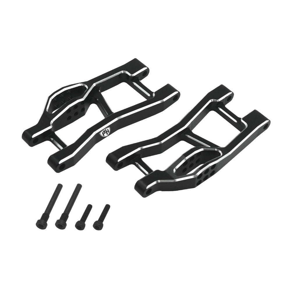 Powerhobby 7075 Aluminum Rear Lower Arms Black For Traxxas Mini Maxx