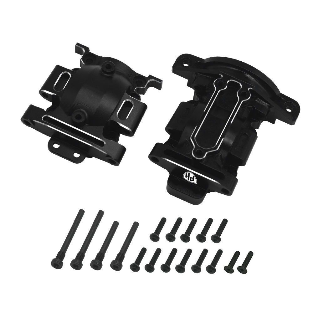 Powerhobby 7075 Aluminum Rear Gearbox Black FOR Traxxas Mini Maxx