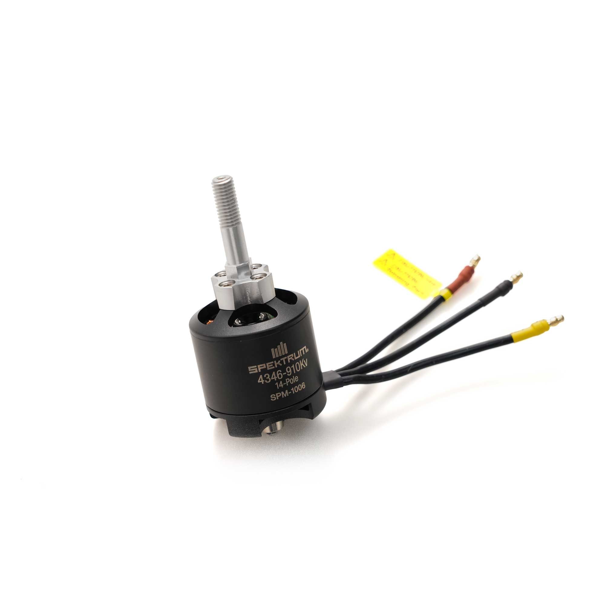 Brushless Outrunner Motor, 4346-910Kv 14-Pole